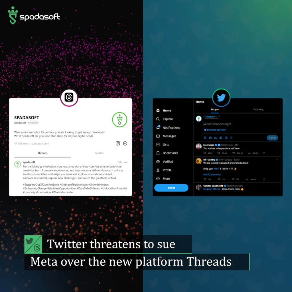 Twitter Threatens To Sue Meta Over The New Platform Threads